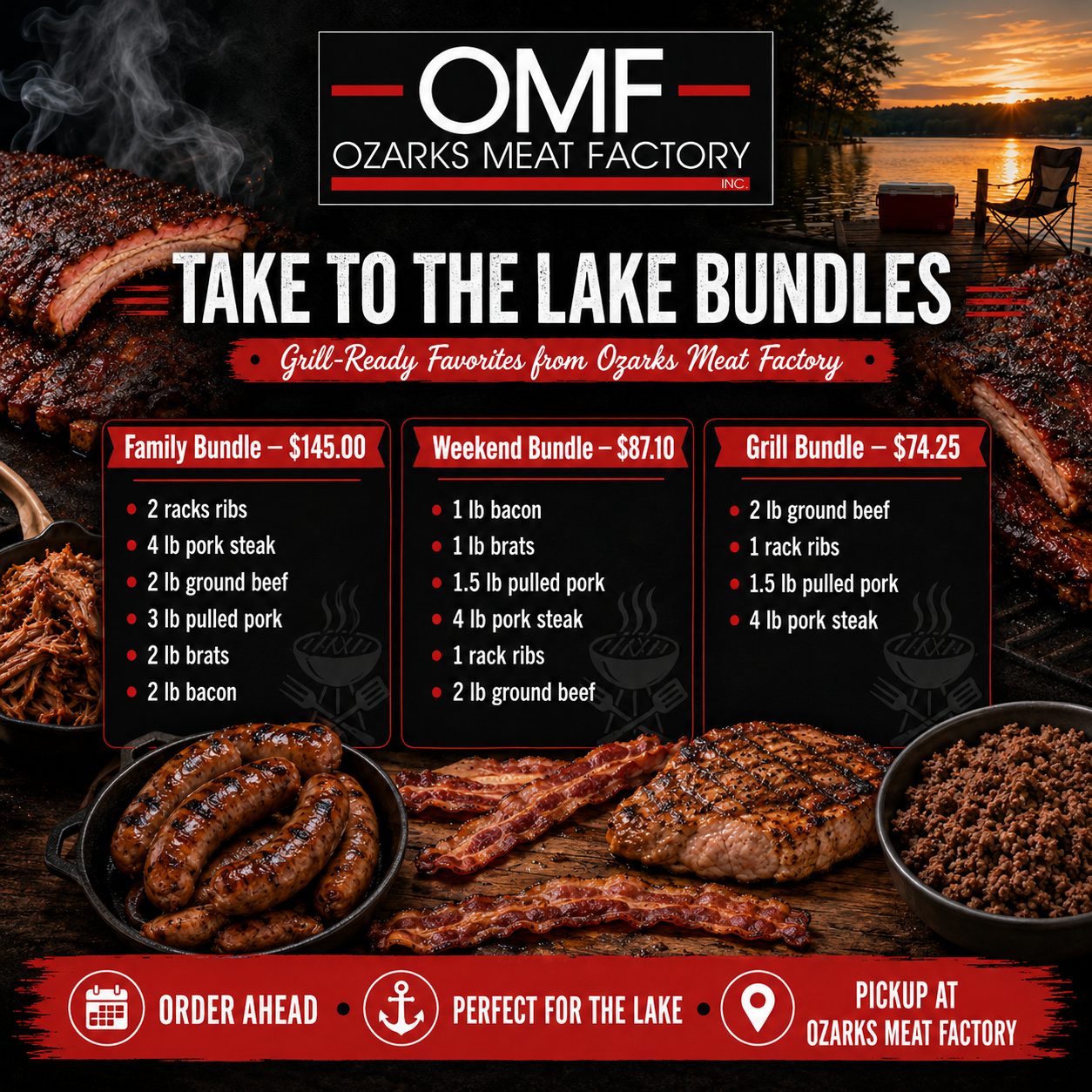 Take to the Lake bundles lineup